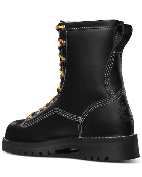 Image #4 - Boulet Men's Rain Forest Boots - Composite Toe, Black, hi-res