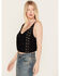 Image #2 - Free People Women's Virgo Tank Top, Black, hi-res