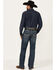 Image #3 - Rock & Roll Denim Men's Double Barrel Reflex Medium Wash Relaxed Straight Leg Stretch Denim Jeans, Medium Wash, hi-res