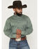 Image #1 - Cody James Men's Basic Solid Long Sleeve Button-Down Stretch Western Shirt, Sage, hi-res