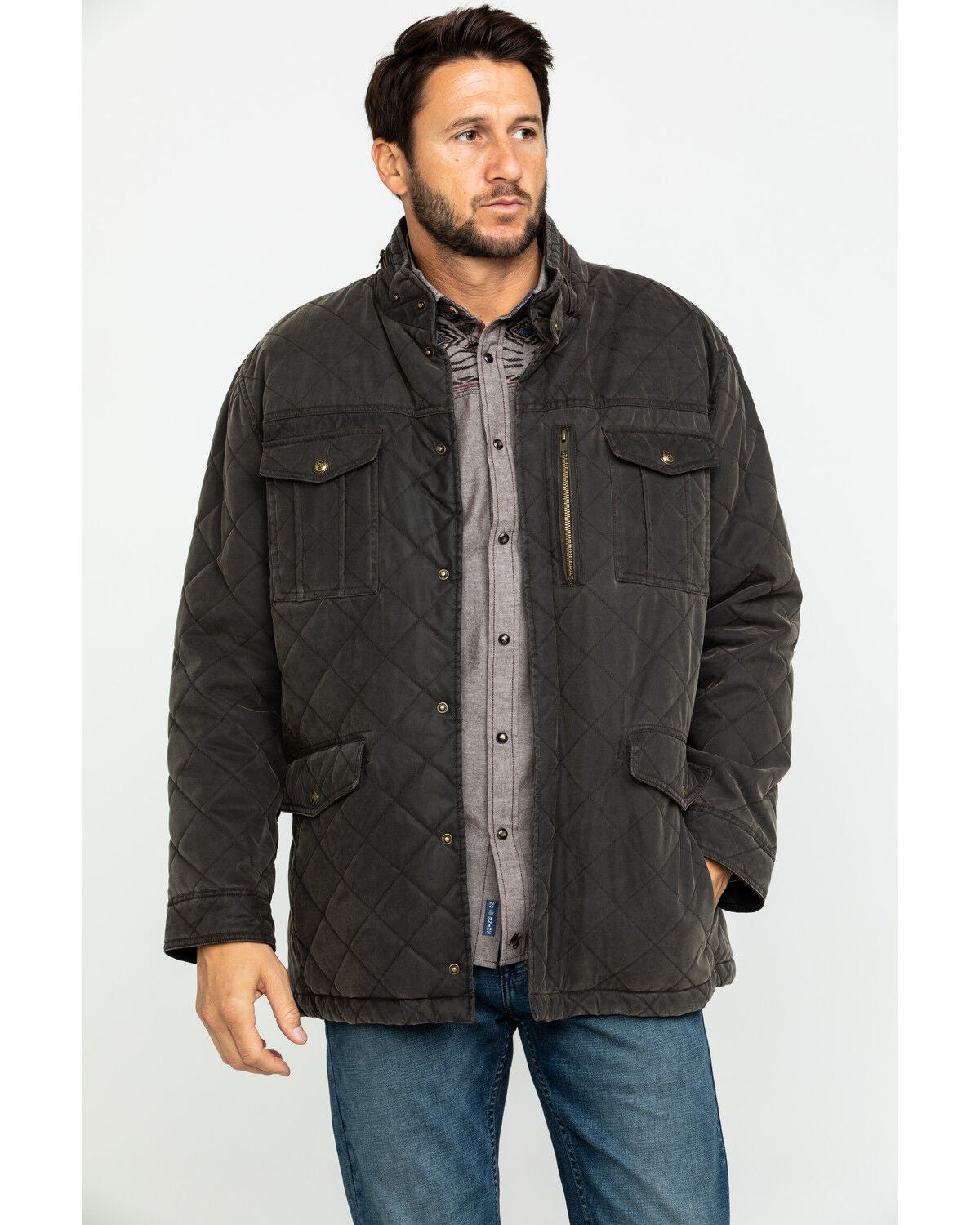 quilted hunting jacket