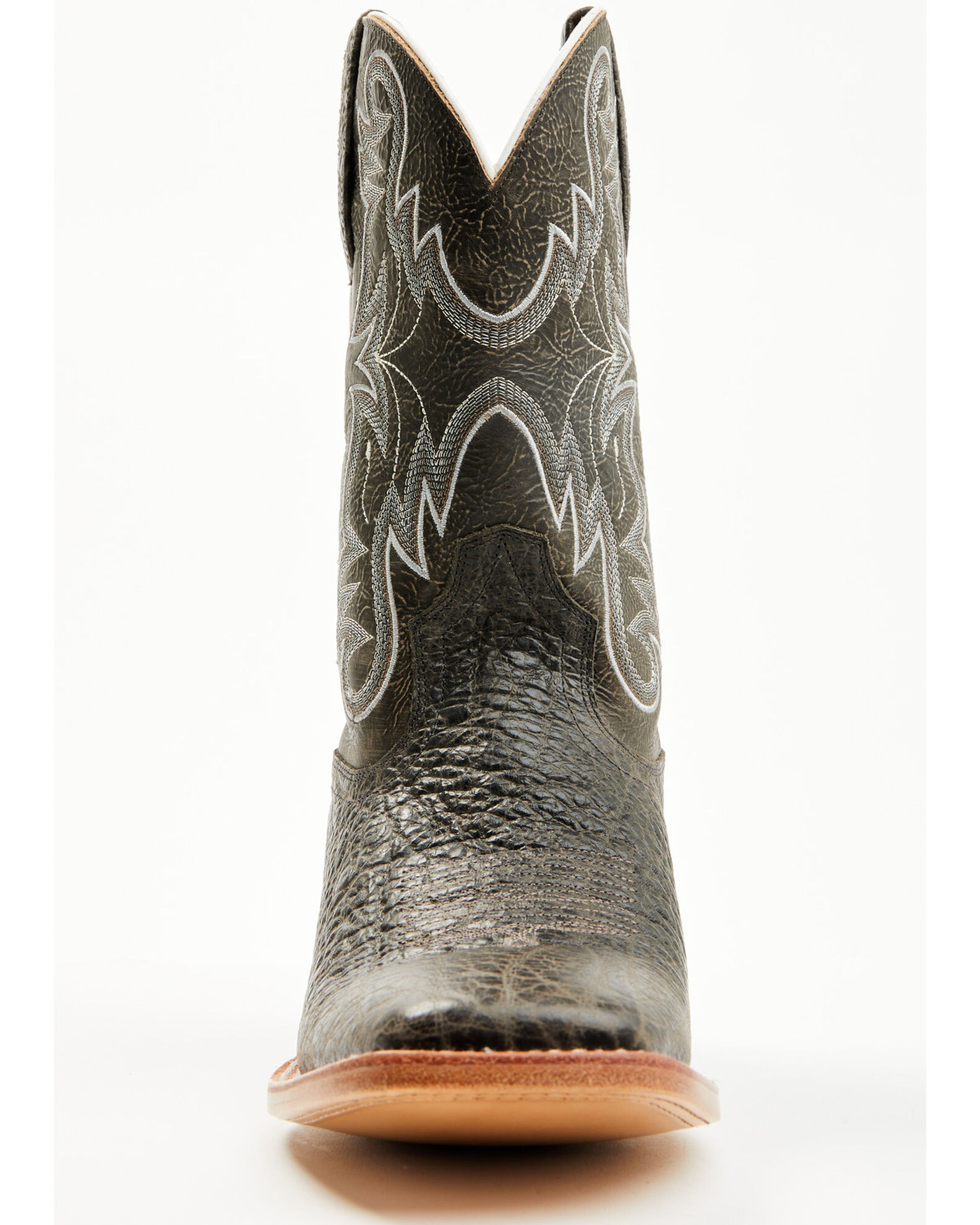 Image #4 - Cody James Men's Alton Western Boots - Broad Square Toe, Grey, hi-res