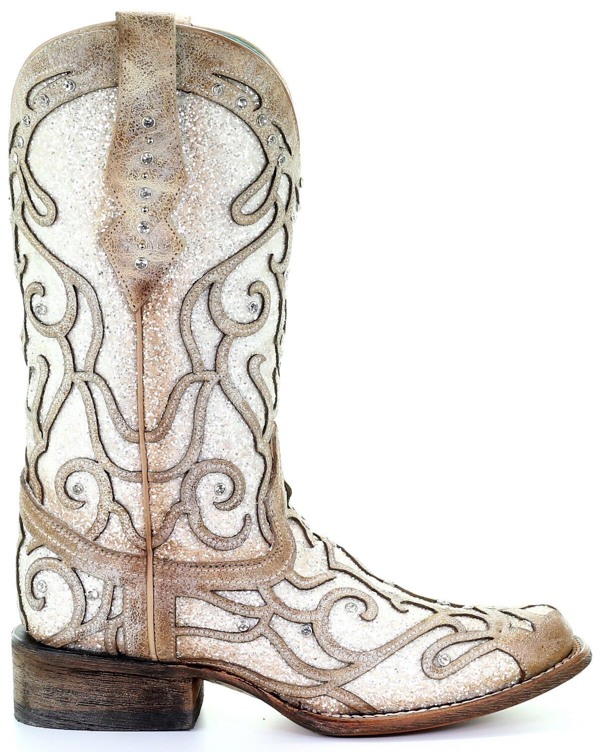 corral women's glitter inlay western boots