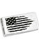 Image #1 - Montana Silversmiths Men's American Flag Money Clip, Silver, hi-res
