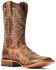 Image #1 - Ariat Men's Point Ryder Western Boots - Broad Square Toe, Brown, hi-res