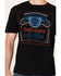 Image #3 - Brew City Beer Gear Men's Budweiser Logo Short Sleeve Graphic T-Shirt, Black, hi-res