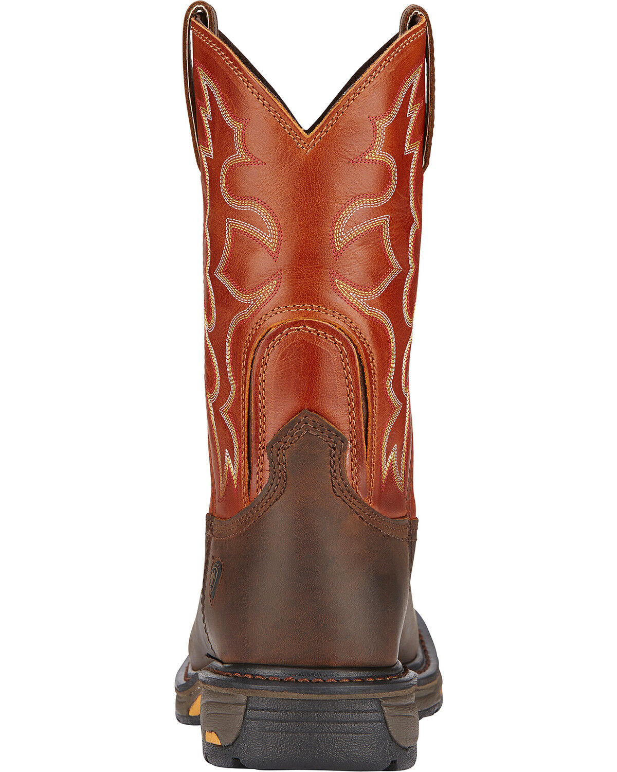 Image #5 - Ariat Men's WorkHog® Western Work Boots - Broad Square Toe, Earth, hi-res