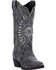 Image #1 - Laredo Women's Silver Starburst Western Boots - Snip Toe, Black, hi-res