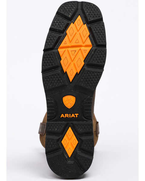 Image #7 - Ariat Men's Groundbreaker H20 Boots - Square Toe , Dark Brown, hi-res