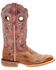 Durango Women's Red Lady Rebel Pro Western Boots - Square Toe , Rose, hi-res