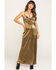 Image #1 - Show Me Your Mumu Women's Pleated Gold Jane Jumpsuit, Gold, hi-res