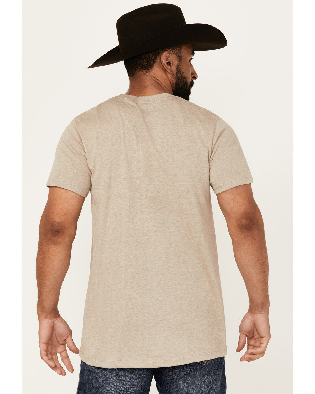 Image #4 - Cody James Men's Flag Cowboy Short Sleeve Graphic T-Shirt, Tan, hi-res