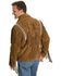 Image #3 - Liberty Wear Bone Fringed Leather Jacket - Big & Tall, Tobacco, hi-res