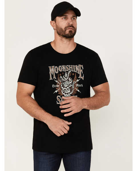 Moonshine Spirit Men's Venom Proof Graphic Short Sleeve T-Shirt, Black, hi-res