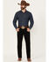 Image #1 - RANK 45® Men's Slim Straight Performance Stretch Denim Jeans - Tall, Black, hi-res