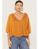 Image #1 - Free People Women's Mae Top, Orange, hi-res