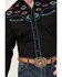 Image #3 - Rodeo Clothing Men's Fancy Smiley Yoke Embroidered Long Sleeve Snap Western Shirt, , hi-res
