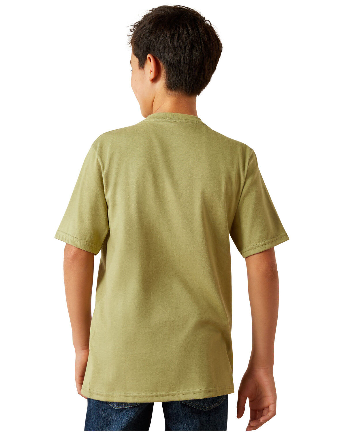 Image #3 - Ariat Boys' Oh Chute Short Sleeve Graphic T-Shirt, Green, hi-res