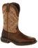 Image #1 - Durango Men's WorkHorse Western Work Boot - Steel Toe, , hi-res