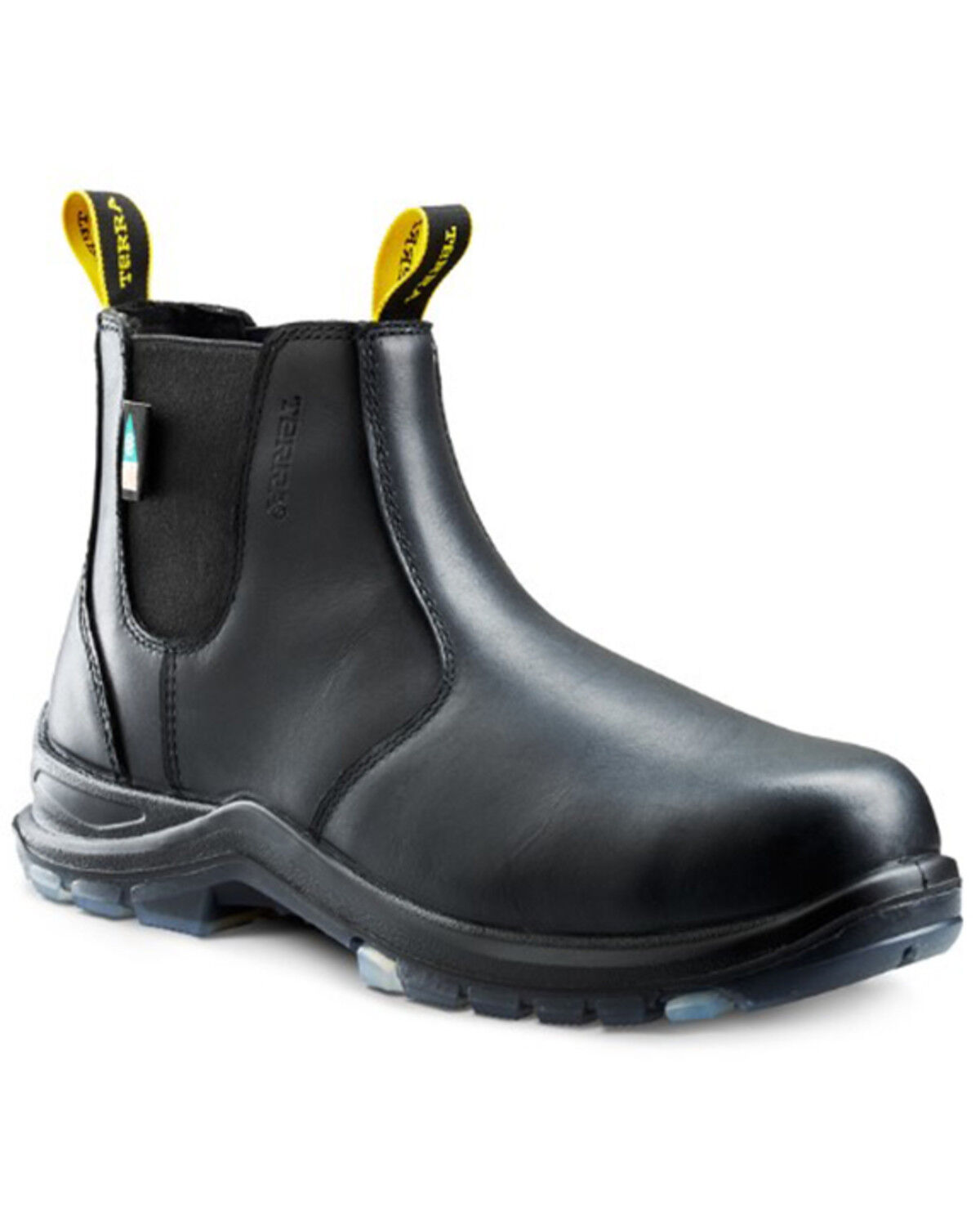 Image #1 - Kodiak Men's Murphy 6" Pull-On Work Boots - Composite Toe, Black, hi-res