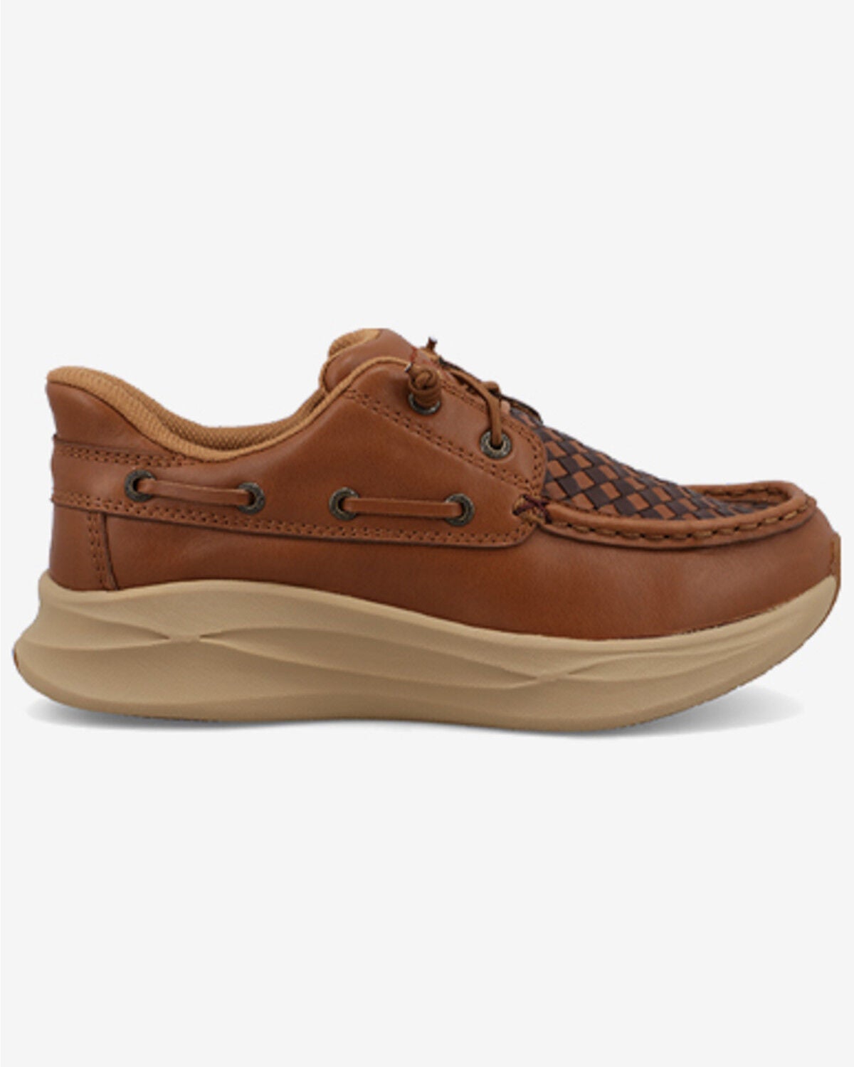 Image #2 - Twisted X Men's EZ On Feather X&trade; Casual Shoes - Moc Toe, Brown, hi-res