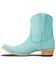 Image #3 - Lane Women's Emma Jane Western Booties - Snip Toe, Turquoise, hi-res