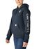 Image #1 - Carhartt Women's Iconic Clarksburg Logo Sweatshirt, Blue, hi-res