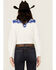 Image #4 - Ariat X Sendero Women's Senorita Long Sleeve Pearl Snap Western Shirt, White, hi-res