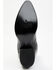 Image #7 - Dan Post Men's Exotic Ostrich Western Boots - Snip Toe, Black, hi-res