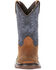 Image #5 - Rocky Boys' Ride FLX Western Boots - Square Toe, Brown, hi-res