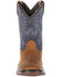 Rocky Boys' Ride FLX Western Boots - Square Toe, Brown, hi-res