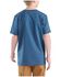 Image #3 - Carhartt Boys' Solid Short Sleeve Pocket T-Shirt, Navy, hi-res