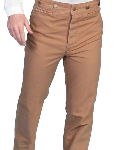 RangeWear by Scully Men's Canvas Pants - Big & Tall, Brown, hi-res