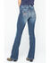 Image #4 - Ariat Women's R.E.A.L Mid Rise Entwined Bootcut Jeans, Blue, hi-res