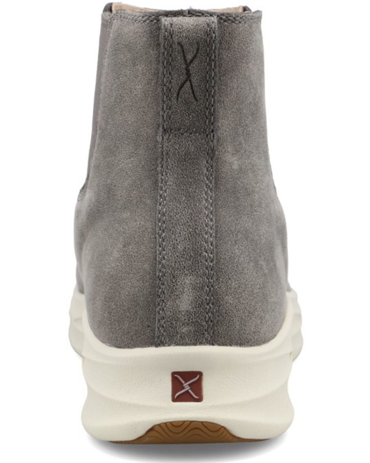 Image #5 - Twisted X Men's Feather X&trade; Casual Ankle Boots - Moc Toe, Grey, hi-res