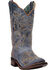 Image #1 - Laredo Women's Ella Vintage Navy Stockman Boots - Square Toe, , hi-res