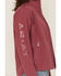 Image #3 - Ariat Women's Team Softshell Jacket, Rose, hi-res