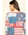 Tasha Polizzi Women's Flag Patch Pullover, Multi, hi-res