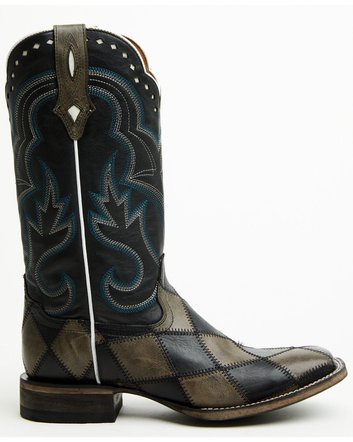 Image #2 - Cody James Men's Tomahawk Tall Western Boots - Broad Square Toe, Black, hi-res