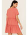 Image #4 - Originality Women's Tiered Mini Dress, Rose, hi-res
