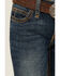 Image #2 - Wrangler Girls' Multi Stitch Bootcut Slim Fit Jeans, Blue, hi-res