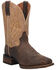 Dan Post Men's Garrison Western Boots - Wide Square Toe, Brown, hi-res