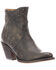 Lucchese Women's Harley Black Fashion Booties - Round Toe, Black, hi-res