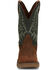Image #4 - Justin Men's Stampede Rush Short Base Performance Western Boots - Broad Square Toe, Brown, hi-res