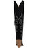 Image #5 - Dingo Women's Primadonna Suede Tall Western Boots - Round Toe, Black, hi-res
