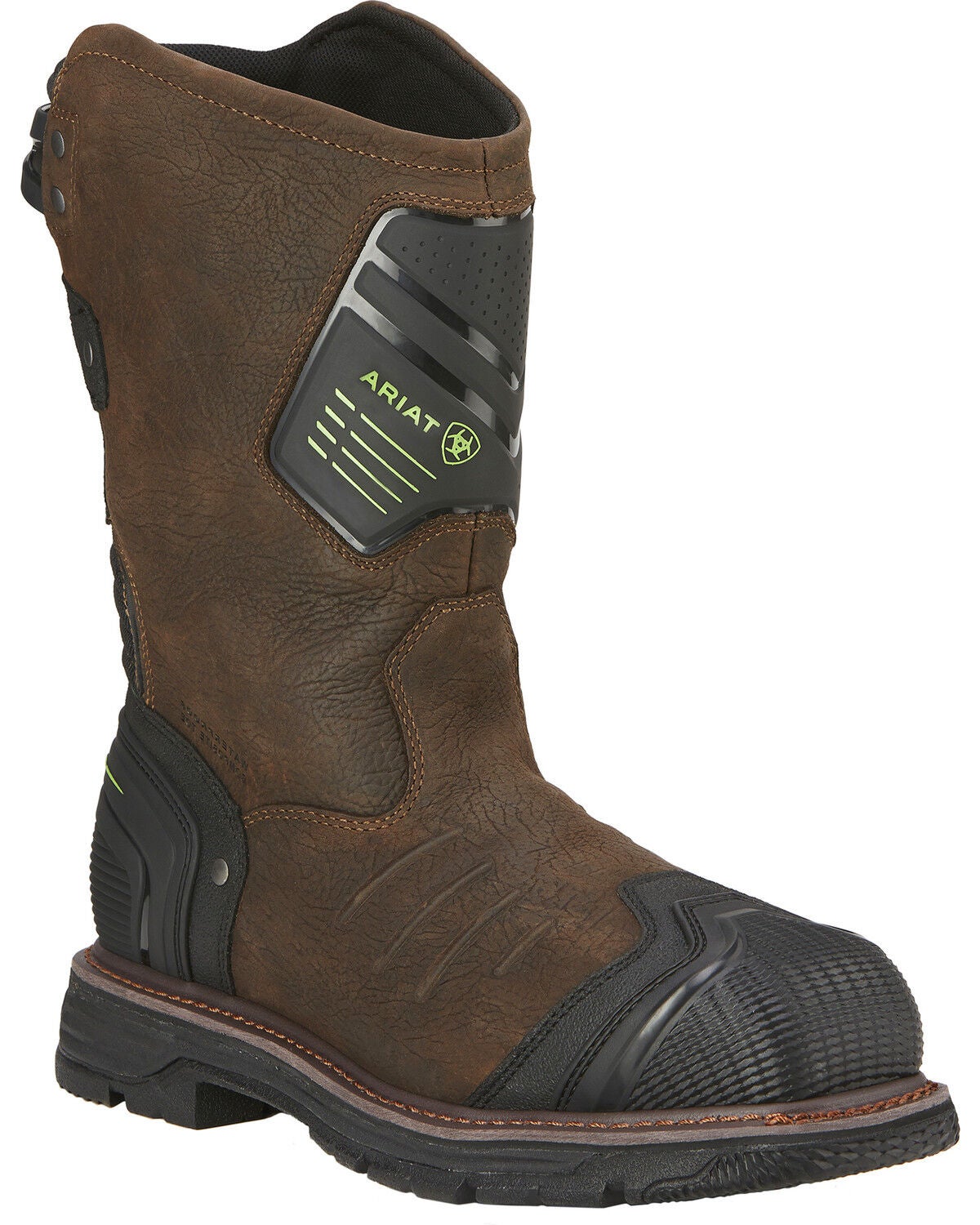 Ariat Men's Catalyst VX Work H20 Boots - Composite Toe, Brown, hi-res