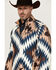 Image #2 - RANK 45® Men's Southwestern Print 1/4 Zip-Up Pullover, Tan, hi-res