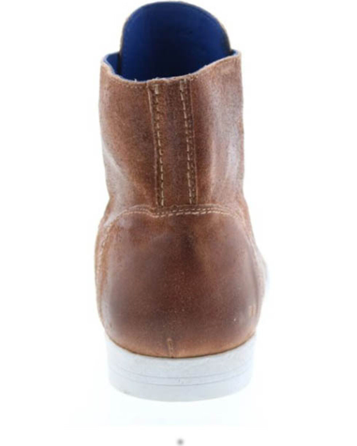 Image #5 - Bed Stu Men's Leonardo Leather Lace-Up Casual Boot - Round Toe, Tan, hi-res