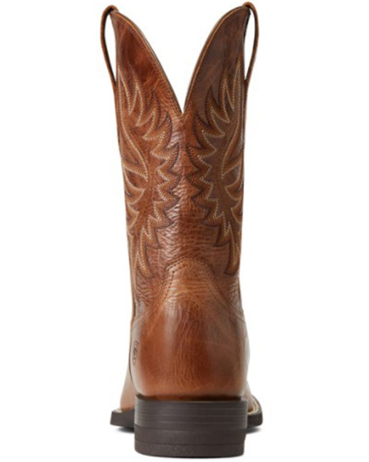 Image #3 - Ariat Men's Brander Leather Performance Western Boot - Broad Square Toe, Brown, hi-res