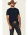 Image #2 - Cody James Men's Barn Sour Dark Wash Slim Straight Stretch Denim Jeans, Blue, hi-res